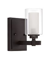 Celeste 1-Light Wall Sconce in Espresso