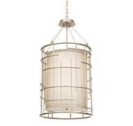 Kalco Atelier 8 Light 8 Light Chandelier in Tarnished Silver