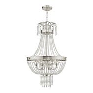 Valentina 6-Light Pendant in Brushed Nickel