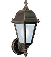 Maxim Lighting Westlake LED E26 1 Light 1 Light Outdoor Wall Mount in Rust Patina