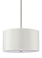 Sea Gull Dayna Shade Pendants 4 Light 13 Inch Pendant Light in Brushed Nickel