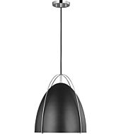 Sea Gull Norman Pendant Light in Chrome