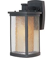 Maxim Lighting Bungalow LED E26 1 Light 1 Light Outdoor Wall Mount in Bronze