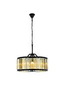 Chelsea 8-Light Chandelier in Matte Black