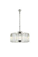 Chelsea 8-Light Chandelier in Polished Nickel