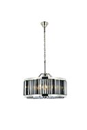 Chelsea 8-Light Chandelier in Polished Nickel