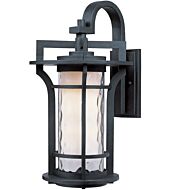 Maxim Lighting Oakville LED E26 1 Light 1 Light Outdoor Wall Mount in Black Oxide