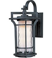 Maxim Lighting Oakville LED E26 1 Light 1 Light Outdoor Wall Mount in Black Oxide