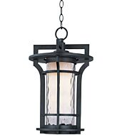 Maxim Lighting Oakville LED E26 1 Light 1 Light Outdoor Hanging Lantern in Black Oxide