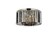 Sydney 8-Light Flush Mount in Polished Nickel