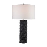 Punk 1-Light Table Lamp in Black