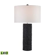 Punk 1-Light LED Table Lamp in Black