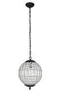 Olivia 1-Light Pendant in Dark Bronze