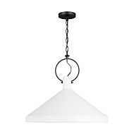 Lyon 1-Light Pendant in Matte White