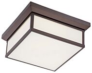 Minka Lavery 2 Light Ceiling Light in Harvard Court Bronze  Plated