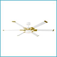 Loft 62"Ceiling Fan in Matte White by Visual Comfort Fan