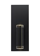 Dobson II 1-Light LED Bathroom Vanity Light in Matte Black