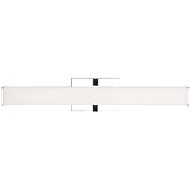 Tech Ellis 3000K LED 24 Inch Bathroom Vanity Light in Chrome