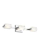 Tech Kamden 6 Light 3000K LED 23 Inch Bathroom Vanity Light in Chrome