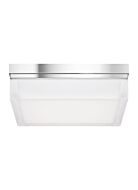 Tech Boxie 3000K LED 9 Inch Ceiling Light in Chrome