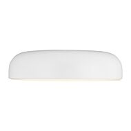 Kosa 1-Light LED Ceiling Mount in Matte White