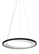 Tech Interlace 2700K LED 30 Inch Pendant Light in Black