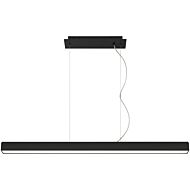 Tech Knox 3000K LED 45 Inch Pendant Light in Black