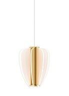 Nyra LED Pendant in Plated Brass by Visual Comfort Modern