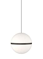 Hanea 1-Light Pendant in Nightshade Black