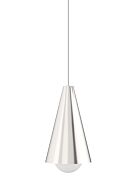 Joni LED Pendant in Satin Nickel by Visual Comfort Modern