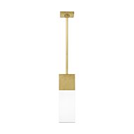 Kulma 1-Light LED Pendant in Natural Brass