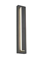 Tech Aspen 26 Inch Outdoor Wall Light in Charcoal