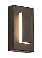 Tech Aspen 8 Inch Outdoor Wall Light in Bronze