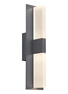 Tech Lyft 19 Inch Outdoor Wall Light in Charcoal