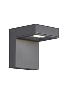 Tech Taag 6 Inch Outdoor Wall Light in Charcoal