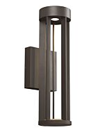 Tech Turbo 18 Inch Outdoor Wall Light in Bronze