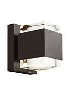 Tech Voto 8 Inch Outdoor Wall Light in Bronze