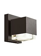 Tech Voto 8 Inch Outdoor Wall Light in Bronze