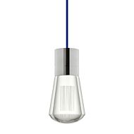 Alva 1-Light LED Pendant in Satin Nickel