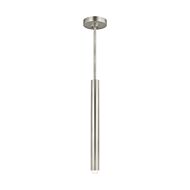 Ebell 1-Light LED Pendant in Antique Nickel