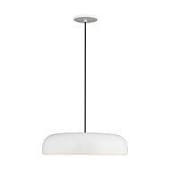 Kosa LED Pendant in Matte White by Visual Comfort Modern