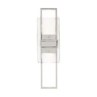 Duelle 1-Light LED Wall Sconce in Polished Nickel