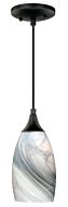 Milano 1-Light Mini Pendant in Oil Rubbed Bronze