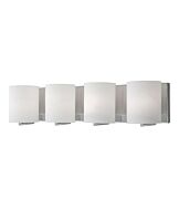 Kuzco Bridgewater 4 Light Bathroom Vanity Light in Chrome