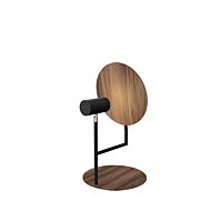 Dot 1-Light Table Lamp in American Walnut