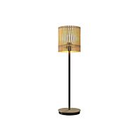 Living Hinges 1-Light Table Lamp in Maple