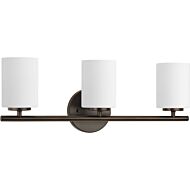 Replay 3-Light Bathroom Vanity Light Bracket in Antique Bronze