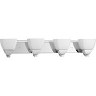 Appeal 4-Light Bathroom Vanity Light Bracket in Polished Chrome