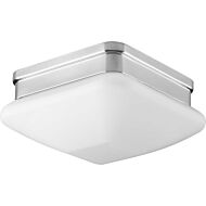 Appeal - Opal 1-Light Flush Mount in Polished Chrome