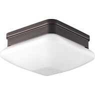 Appeal - Opal 1-Light Flush Mount in Antique Bronze